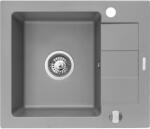 Pyramis Sparta Mini gránit mosogató 56x46 cm szürke/grafit/onix 070179512 (070179512)