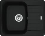 Franke Antea gránit mosogató 62x50 cm fekete 114.0676. 258 (1140676258)