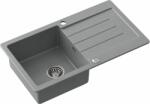Quadron Johnny graniteq mosogató 77x44 cm szürke/grafit/onix HCQJ7744SZK (HCQJ7744SZK)