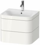 Duravit Happy D. 2 mosdó szekrénnyel 57.5 cm fehér HP4635O2222 (HP4635O2222)