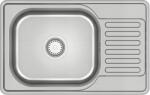 Quadron Eddie 111 acél mosogató szifonnal 66x42 cm HD111LEN6642 (HD111LEN6642)