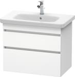 Duravit DuraStyle szekrény 73x44.8x61 cm mosdókagyló alá akasztható fehér DS648101818