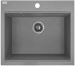 Laveo Tau gránit mosogató 57x50 cm szürke/grafit/onix SBT510Y (SBT510Y)