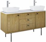 Elita Legacy szekrény 140x45.6x54 cm mosdókagyló alá akasztható tölgy RE011401096690 (RE011401096690)