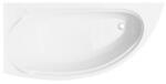 Besco Mini sarokkád 150x69 cm baloldali fehér #WAM-150-MNL (#WAM150MNL)