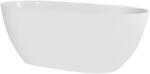 KSURO 02 térben álló kád 160x74 cm ovális fehér 32003000 (32003000)