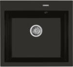 Oltens Gravan gránit mosogató 57x51.5 cm fekete 72000300 (72000300)