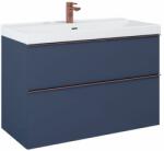 Elita Look szekrény 100x44.9x63.5 cm mosdókagyló alá akasztható kék RE011000027030 (RE011000027030)