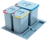 Teka Eco hulladékválogató kosár 22 l szürke 40197920 (40197920)