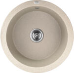 Laveo Dafne gránit mosogató 51x51 cm bézs SBD488Y (SBD488Y)