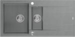 Quadron Evan graniteq mosogató 100x50 cm szürke/grafit/onix HQE5510050U5_BS_P2O