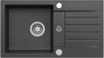 Alveus Amaro gránit mosogató 75x42 cm fekete 9923391 (9923391P)