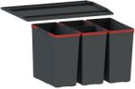 Franke EasySort hulladéktartály 44 l fekete-piros 121.0494. 193 (1210494193)