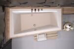 Besco Intima sarokkád 150x85 cm baloldali fehér #WAIT-150-SL