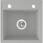 Laveo Trzynastka gránit mosogató 44x44 cm szürke/grafit/onix SBP510T (SBP510T)