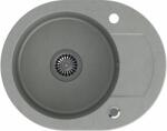 Quadron Johnny graniteq mosogató 58.5x46 cm szürke/grafit/onix HCQC5846SZK