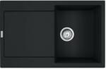 Franke Maris gránit mosogató 78x50 cm fekete 114.0676. 024 (1140676024)