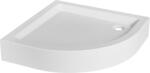 INVENA Invena, BRODZIK PÓŁOKRĄGŁY 90X90 16 CM POLSKI SZIFON NÉLKÜL, INV-AK-80-093-P (INV-AK-80-093-P)
