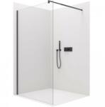 Cerano Onyx, Walk-in zuhany paraván 70x200 cm, 8mm átlátszó üveg, fekete profil, CER-CER-DY101B-70-200 (CER-CER-DY101B-70-200)