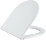 CERANO Seggio, WC-ülőke retarder mechanizmussal 430x360x42 mm, vékony/UF, fehér matt, CER-CER-414791 (CER-CER-414791)