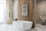 REGNIS Elba, Fűtőelem 540x1205mm központi csatlakozással 50mm, 627W, fehér, ELBA120/50/D5/FEHÉR (ELBA120/50/D5/WHITE)
