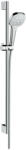 Hansgrohe Croma Select E, zuhanygarnitúra Multi EcoSmart 9 l/perc zuhanyrúddal 90 cm, fehér/króm, HAN-26591400 (HAN-26591400)