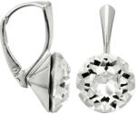 Levien Cercei sclipitori din argint Dentelle Crystak