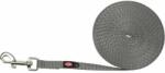 TRIXIE Lesă de dresaj pentru câini mici, din chingă, XS-S: 5 m/10 mm, foarte ușoară, grafit
