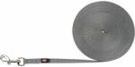 TRIXIE Lesă de dresaj pentru câini mici, din chingă, XS-S: 10 m/10 mm, foarte ușoară, grafit