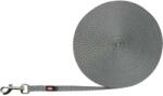 TRIXIE Lesă de dresaj pentru câini mici, din chingă, XS-S: 15 m/10 mm, foarte ușoară, grafit