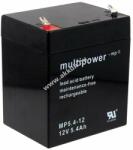 Multipower Ólom akku 12V 5.4Ah (Multipower) típus MP5.4-12