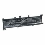 VHBW Helyettesítő akku Asus X705 3600mAh