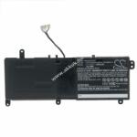 Powery Helyettesítő akku Clevo P640HJ 3850mAh