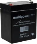 Multipower Ólom akku (Multipower) típus MP2, 9-12 12V 2, 9Ah