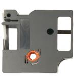 Compatibil Dymo Rhino 1805444, 24mm x 1, 5m, text negru/fundal galben, banda compatibila (1805444)