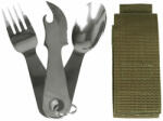 Mil-Tec JEDALENE RIAD DE OȚEL INOXIDABIL W. POUCH Tacam