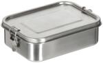 Fox Outdoor Products Cutie de prânz FoxOutdoor, Premium, oțel inoxidabil, aprox. 19 x 14, 5 x 6, 5 cm