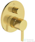 Ideal Standard JOY falsík alatti kád/zuhany csaptelep 2 fogyasztóhoz, Brushed gold A7383A2 (A7383A2)
