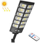 Napelemes utcai lámpa, kétsoros solar kerti világítás (W789B-6 LED)