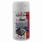 Logo Curat. șervețele lacrimale din plastic, cutie, 100 buc. , Logo