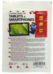 Logo Curat. servetele, pentru tableta, smartphone, punga de plastic resigilabila, 20 buc. , Logo