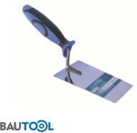 Bautool 41128/P140 berni kőműves kanál - 140 mm (inox, 2K gumírozott nyéllel) (41128/P140)
