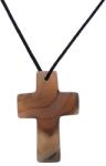  Pandantiv Cruce din Agata Dungata - 28 x 18 x 4 mm - 1 Buc