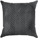 Eurofirany Sofia bársony párnahuzat Fekete 45x45 cm