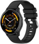  RUBBER Cserélhető szíj Garmin Venu 3-hoz fekete