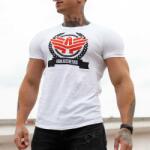 Iron Aesthetics Férfi fitness póló Iron Aesthetics Triumph, fehér: L Fehér