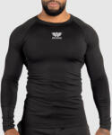 Iron Aesthetics Funkcionális hosszú ujjú póló Iron Aesthetics Reflective, fekete: XXL Fekete