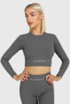 Iron Aesthetics Női Crop Top Iron Aesthetics Rib, szürke: L Szürke