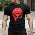Iron Aesthetics Ultrasoft póló Iron Aesthetics Skull, B&R: XXL Fekete