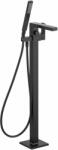 Armatura Logon Black kád és zuhany csaptelep térben álló fekete 5135-510-81 (513551081)